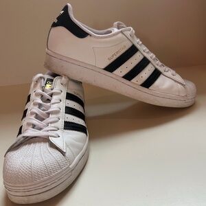 Adidas Women’s Superstar Sneakers, 3 stripe